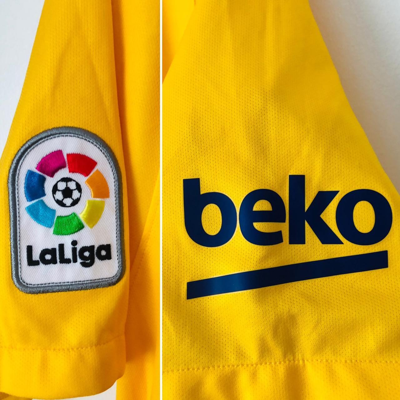 Barcelona 2019/2020 Yellow Fourth Football Shirt (XXL)