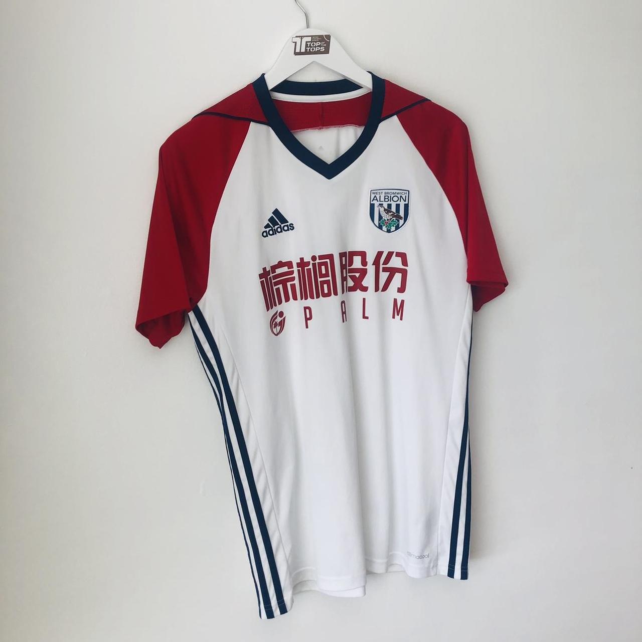 West Bromwich Albion 2017/2018 White Away Football Shirt (M)