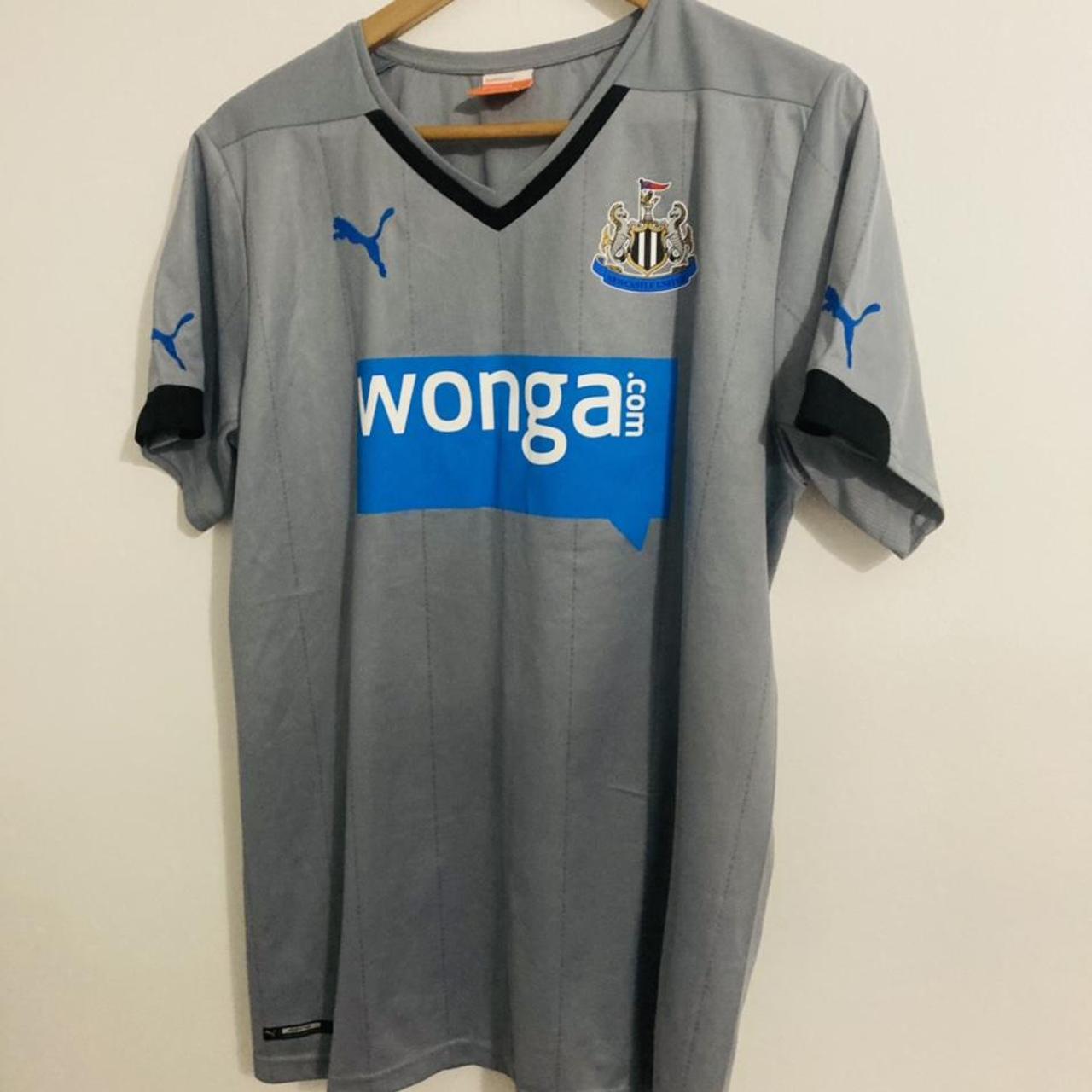 Newcastle United 2014/2015 Grey Away Football Shirt (S)