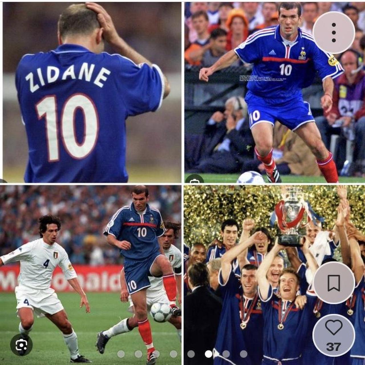 France 2000 Blue Football Shirt (M)