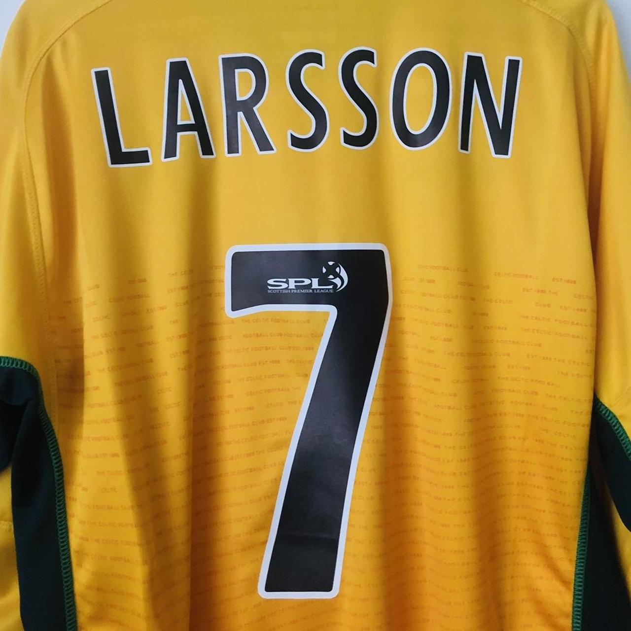 Celtic 2002/2003 Yellow Football Shirt (XXL)