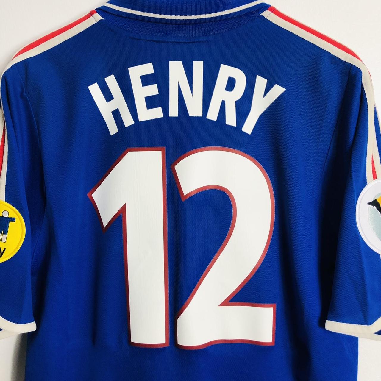 France 2000 Blue Home Football Shirt (XL)
