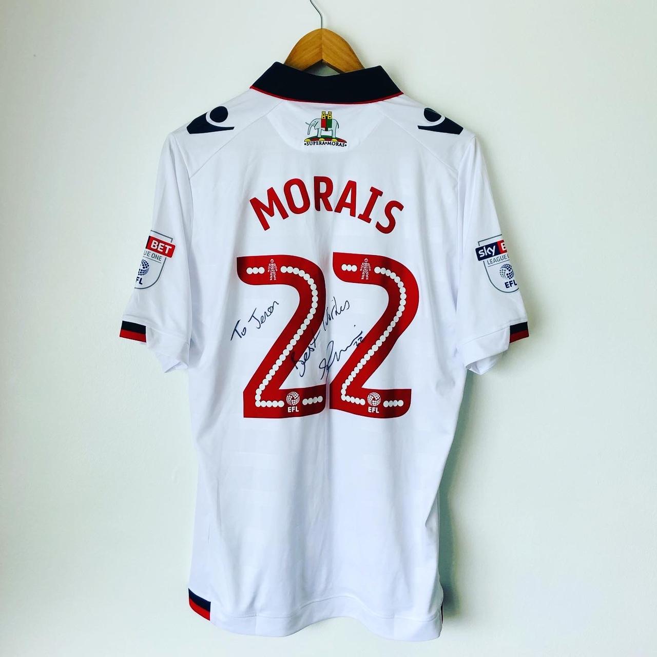 Bolton Wanderers 2016/2017 Home White Football Shirt (L)