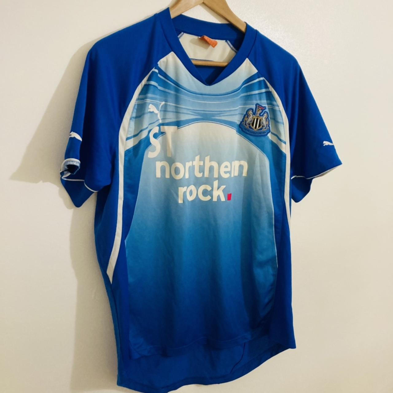 Newcastle United 2010/2011 Blue Training Football Shirt (XL)