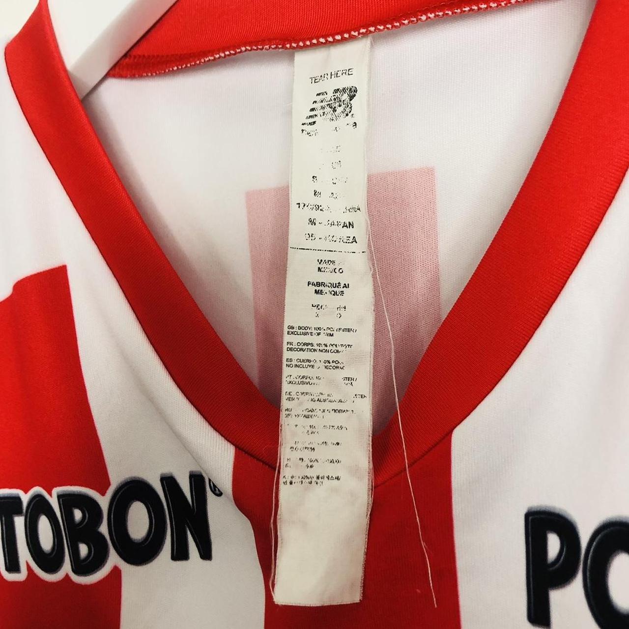 Atletico Juniors 2018/2019 Red & White Home Football Shirt (S)
