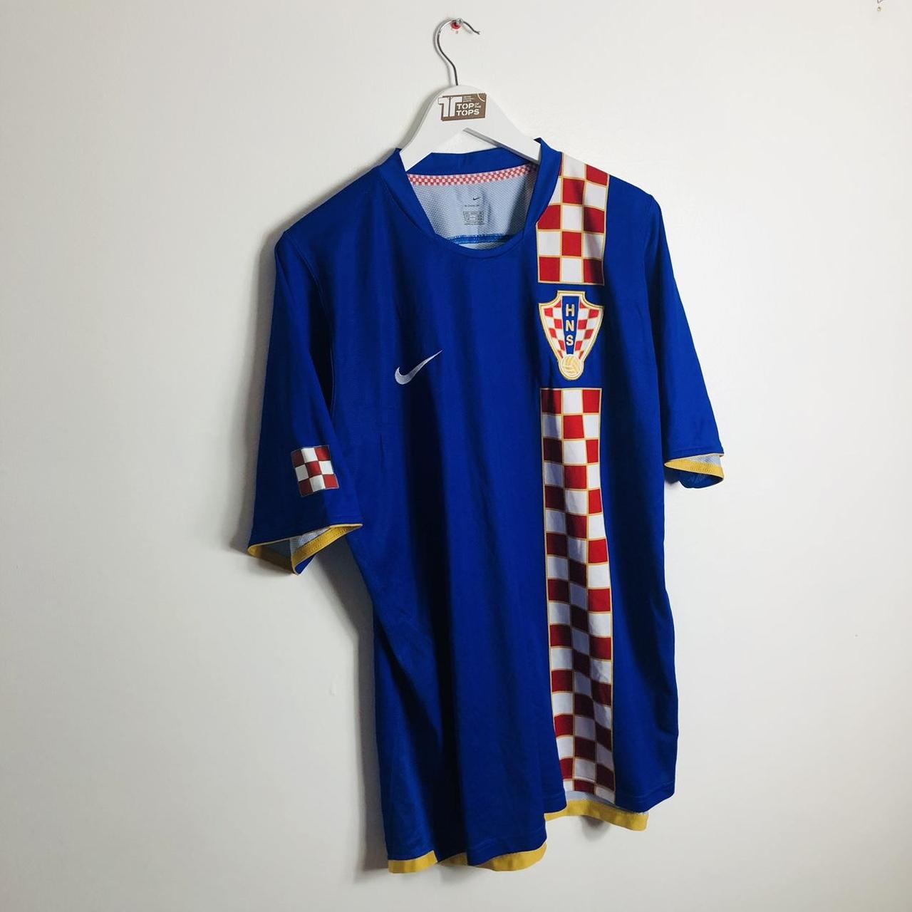 Croatia 2006 Blue Away Football Shirt (XL)