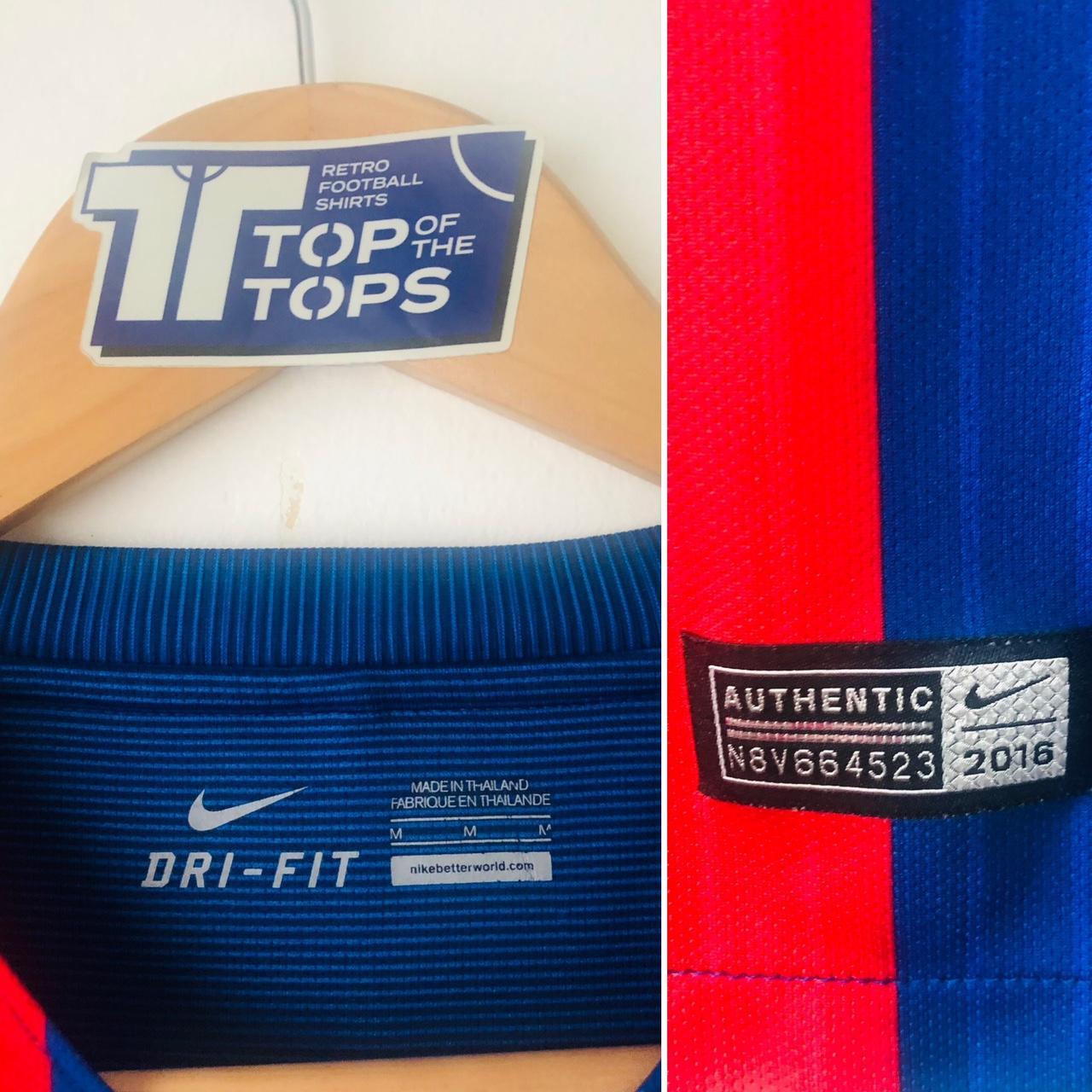 Barcelona 2016/2017 Red & Blue Football Shirt (M)