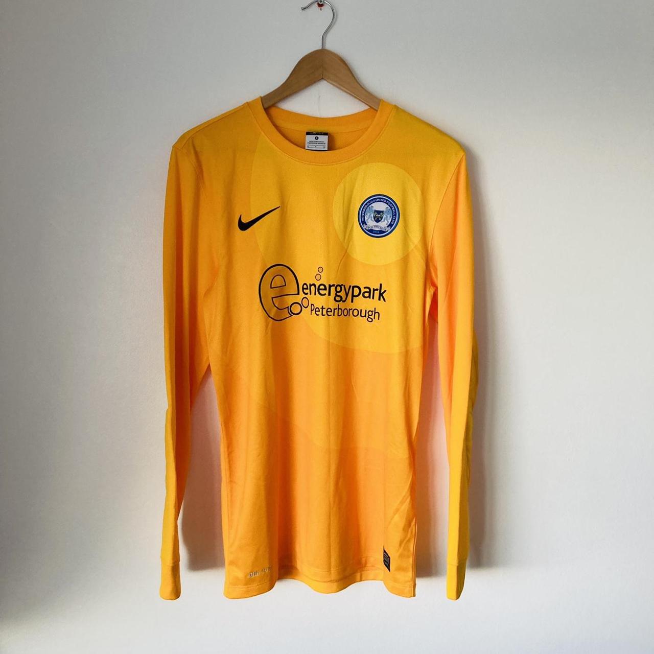 Peterborough United 2012/2013 Yellow Goalkeeper Football Shirt (S)
