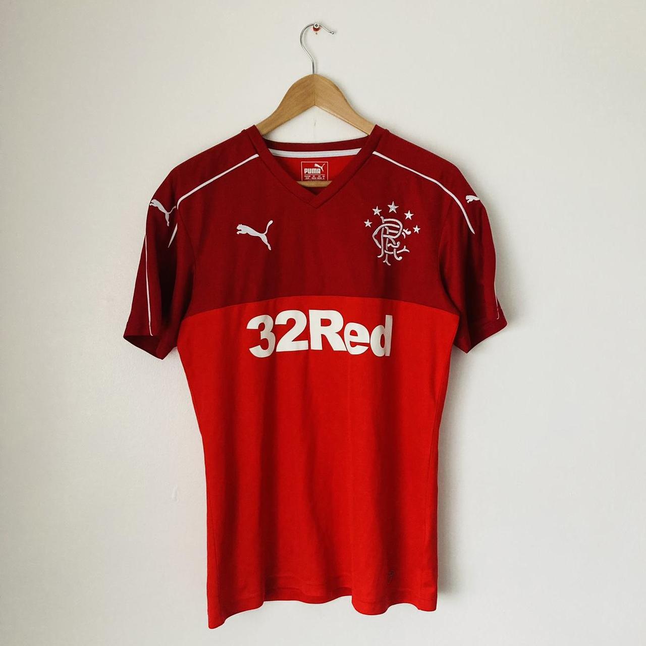 Rangers 2016/2018 Red Away Football Shirt (M)