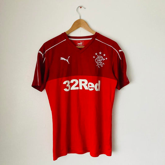 Rangers 2016/2018 Red Away Football Shirt (M)