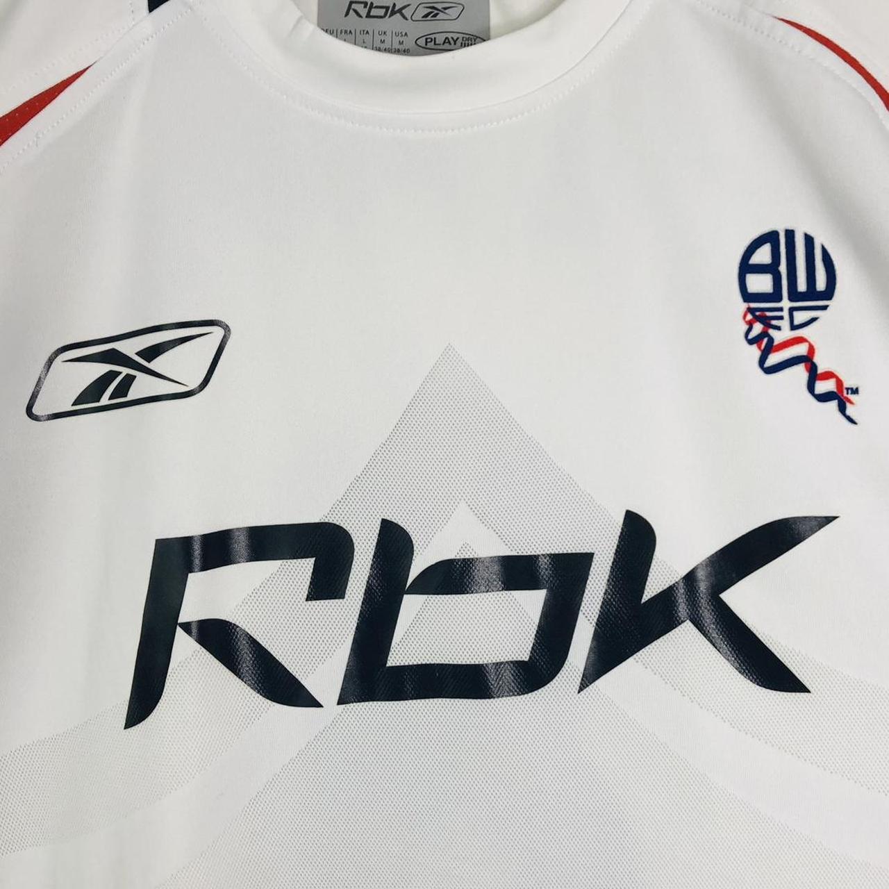 Bolton Wanderers 2007/2008 White Home Football Shirt (M)