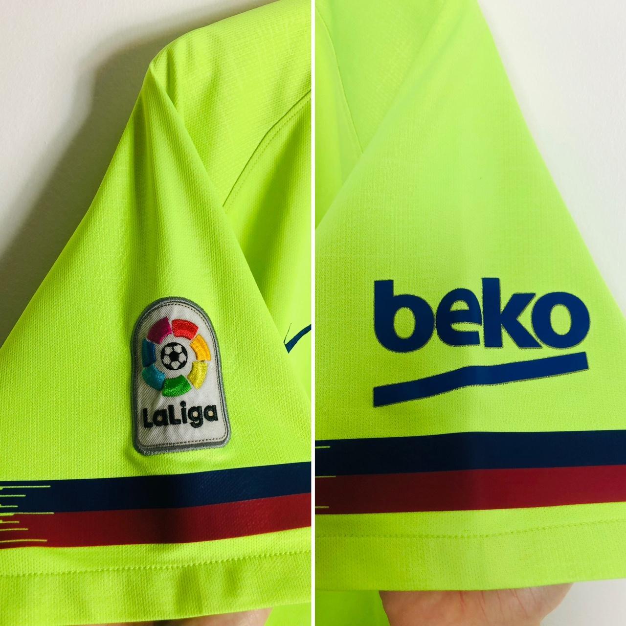 Barcelona 2018/2019 Neon Away Football Shirt (XL)