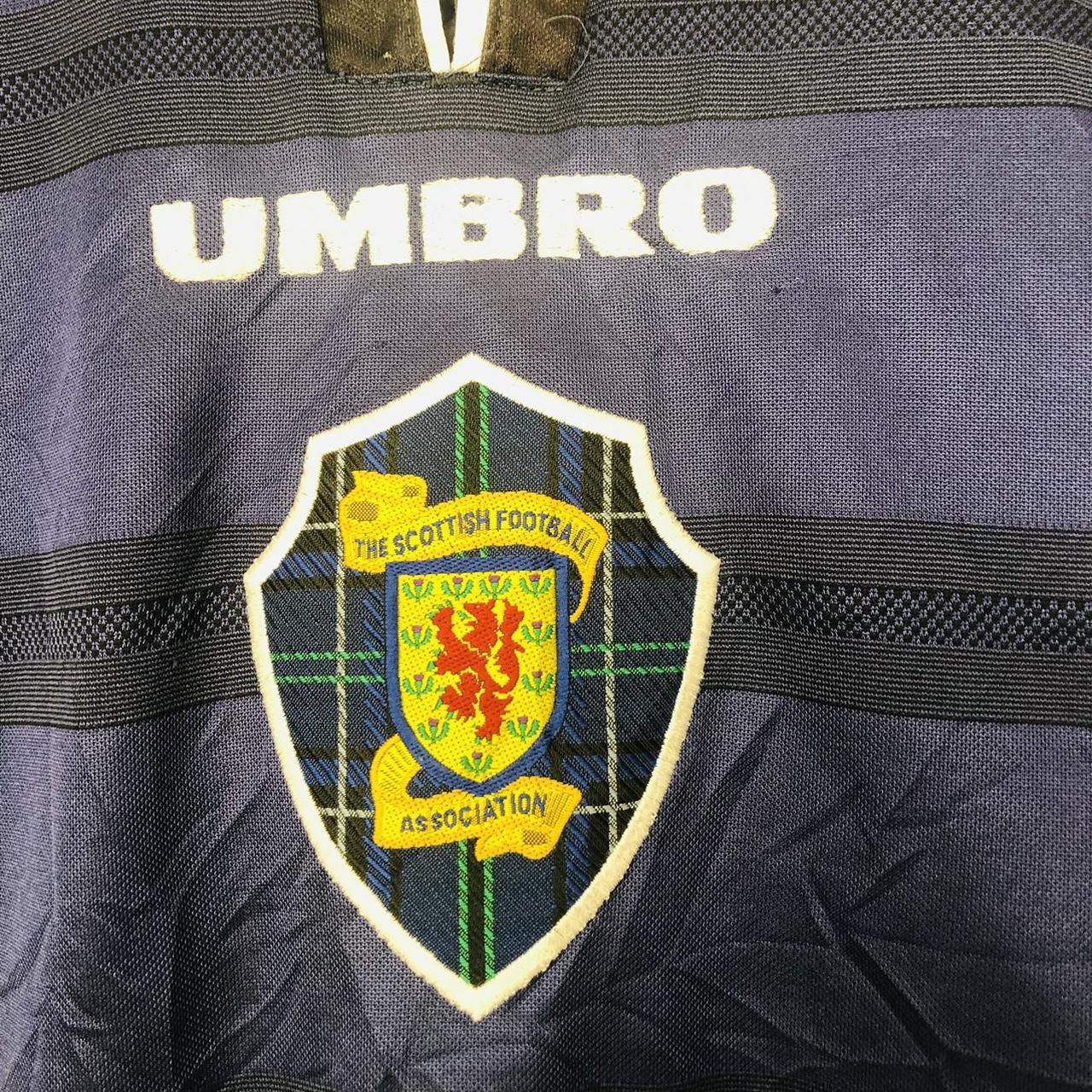 Scotland 1998 Blue Tartan Football Shirt (XL)