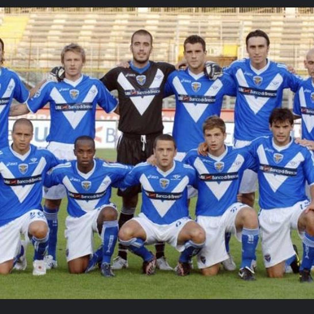 Brescia 2008/2009 Blue Home Football Shirt (M)