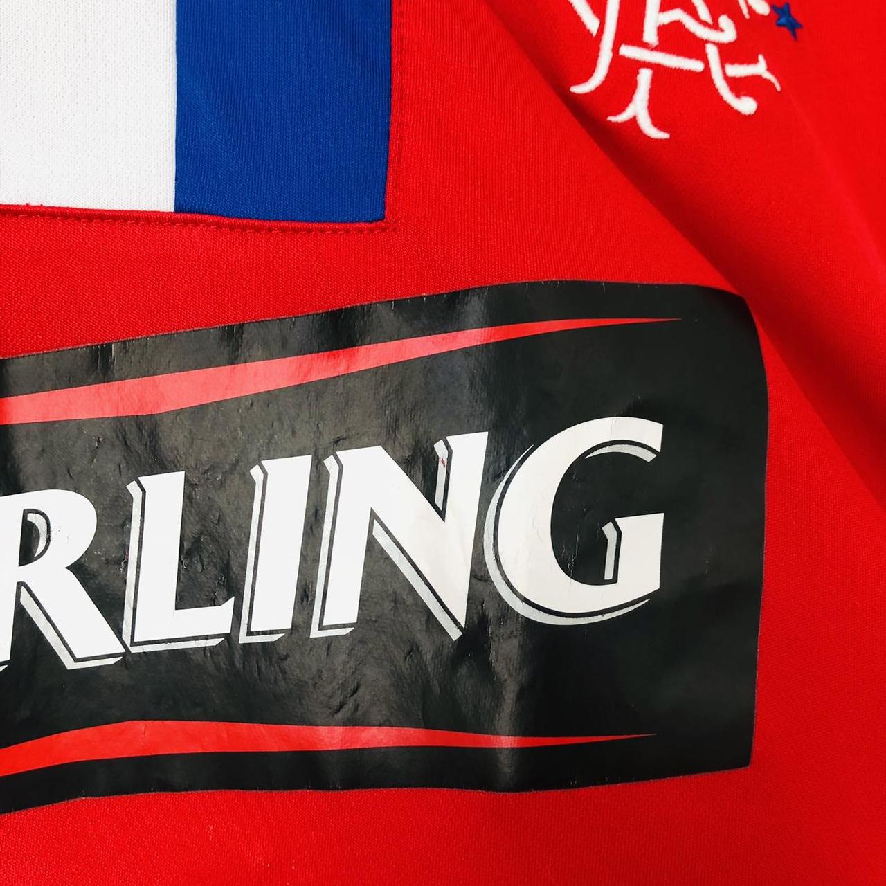 Rangers 2008/2009 Red Football Shirt (L)