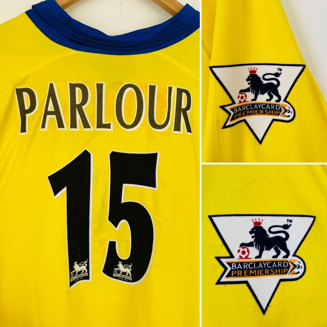 Arsenal 2003/2004 Yellow Away Football Shirt (XXL)