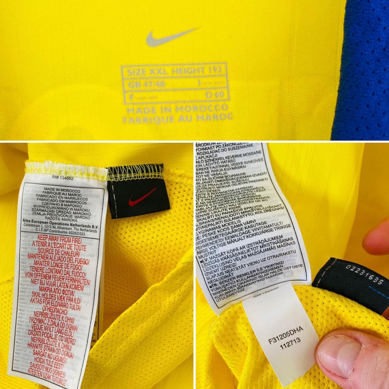 Arsenal 2003/2004 Yellow Away Football Shirt (XXL)