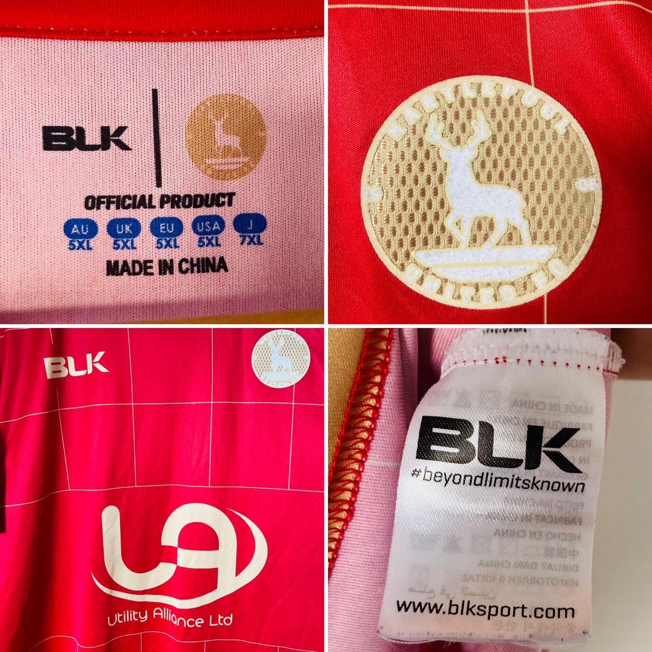 Hartlepool United 2018/2019 Red Away Football Shirt (5XL)