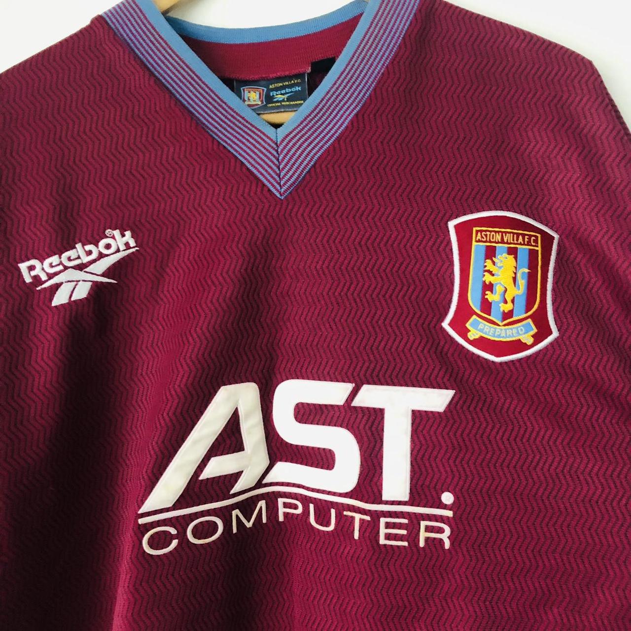 Aston Villa 1997/1998 Claret & Blue Home Football Shirt (XXL)