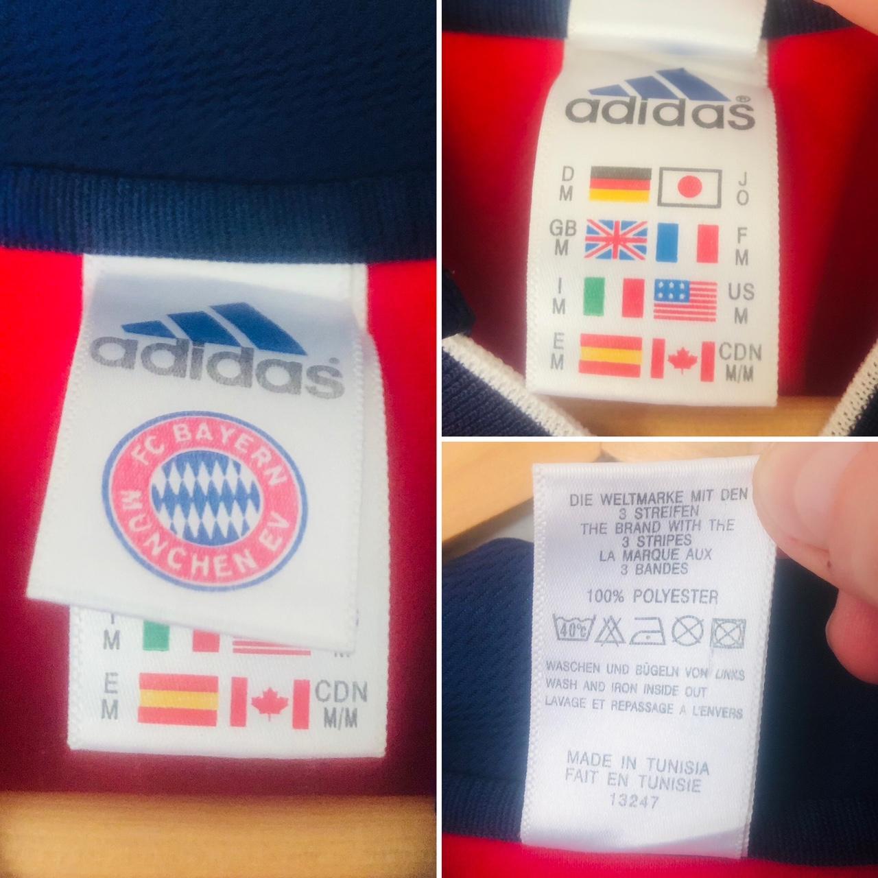 Bayern Munich 1999/2001 Red & Blue Home Football Shirt (M)