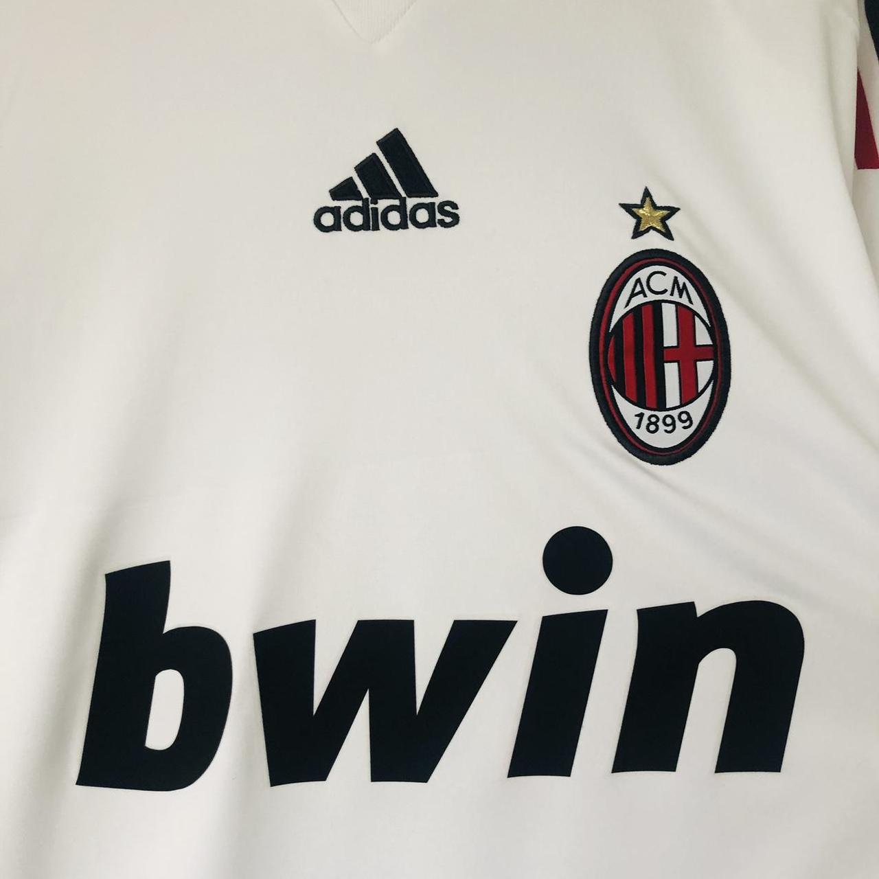 AC Milan 2009/2010 White Away Football Shirt (M)