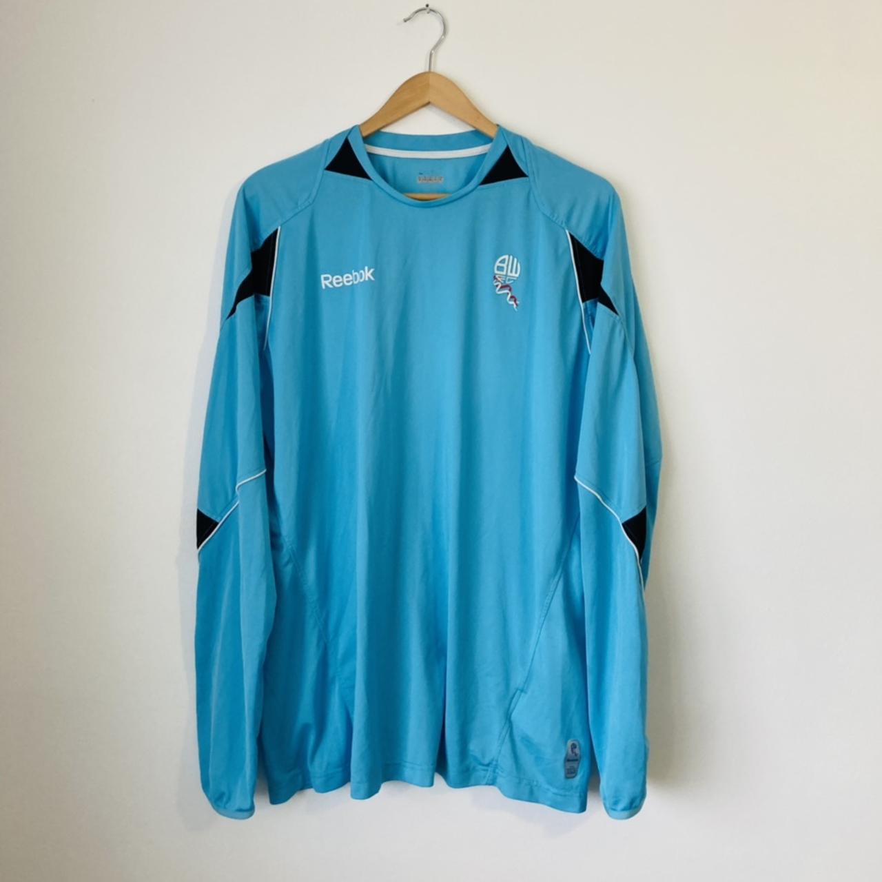 Bolton Wanderers 2007/2008 Blue Goalkeeper Shirt (XL)