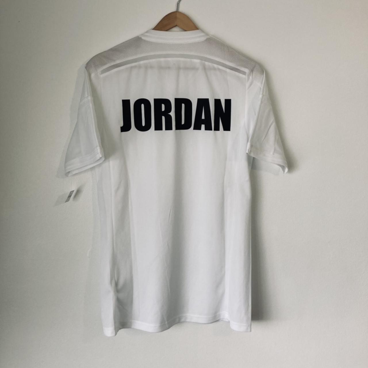 Jordan 2015/2017 White Home Football Shirt (M)