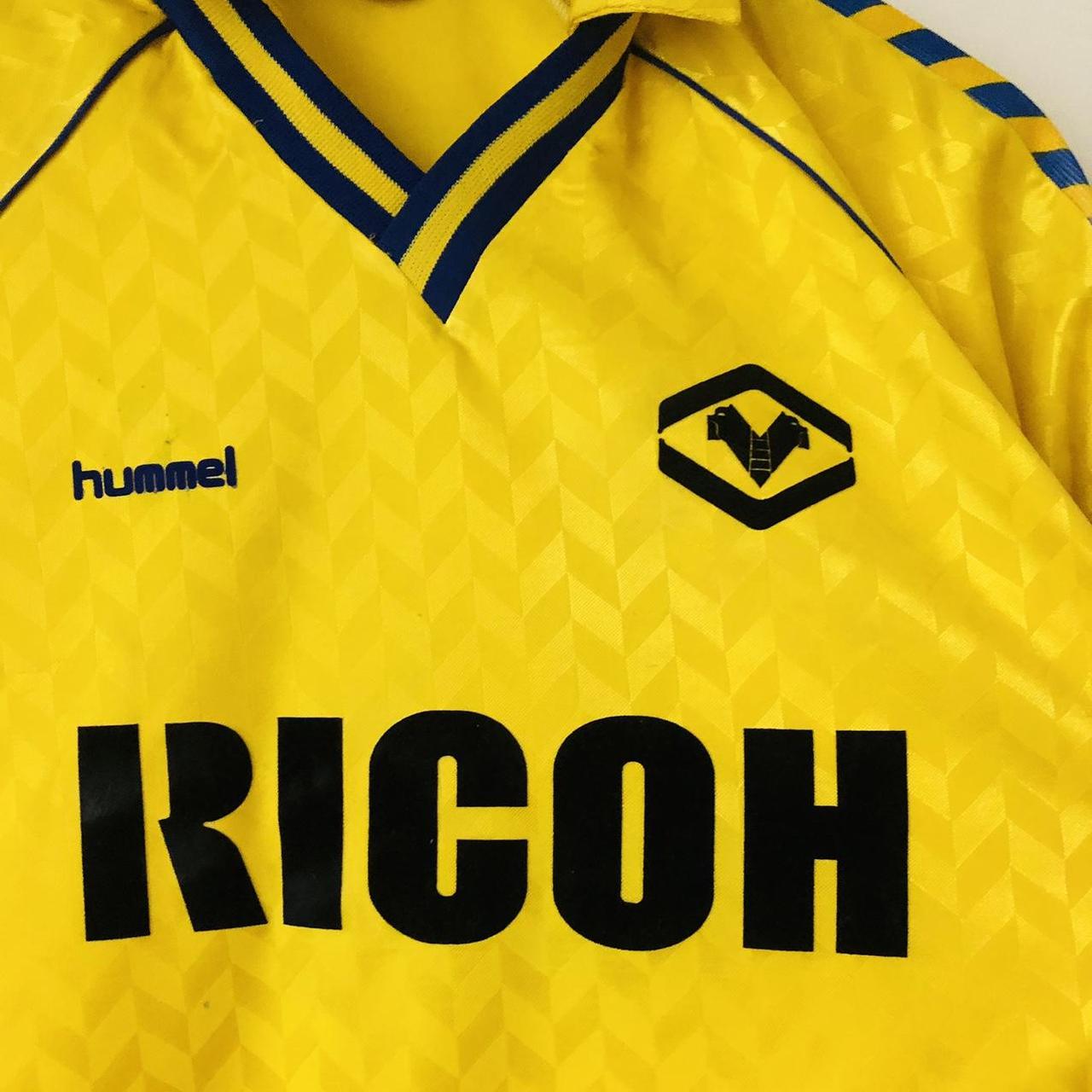 Hellas Verona 1987/1988 Yellow Away Football Shirt (M)
