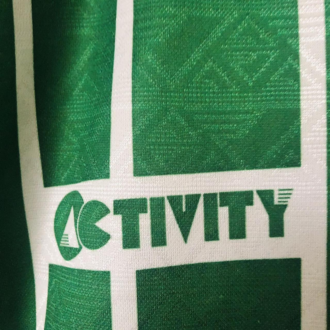 Blyth Spartans 1997/1998 Green & White Home Football Shirt (S)