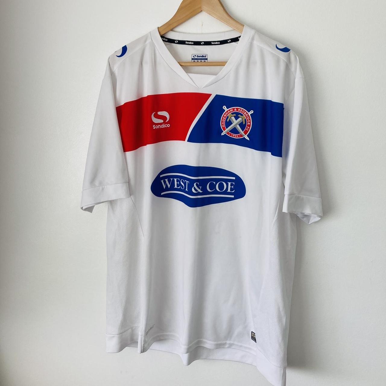 Dagenham and Redbridge 2016/2018 White Away Football Shirt (XXL)