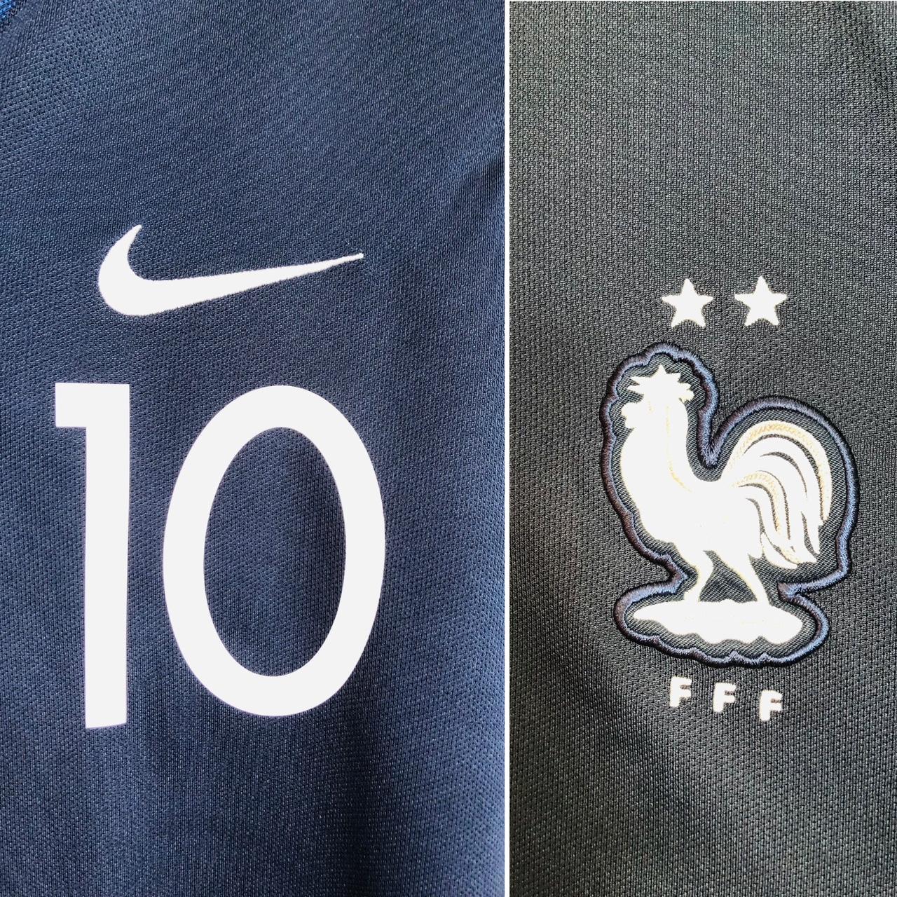 France 2018 Navy Home Football Shirt (M)
