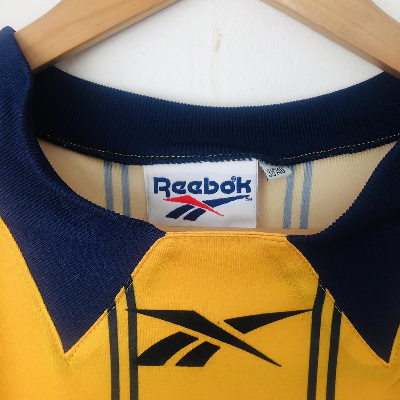 Bolton Wanderers 1994/1995 Yellow Away Football Shirt (M)