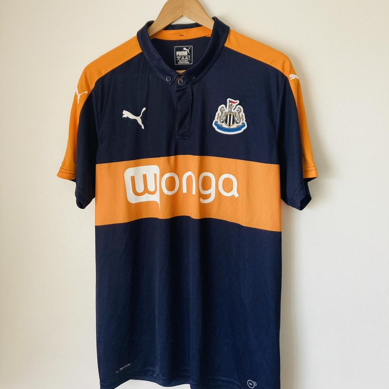 Newcastle United 2016/2017 Navy Away Football Shirt (L)