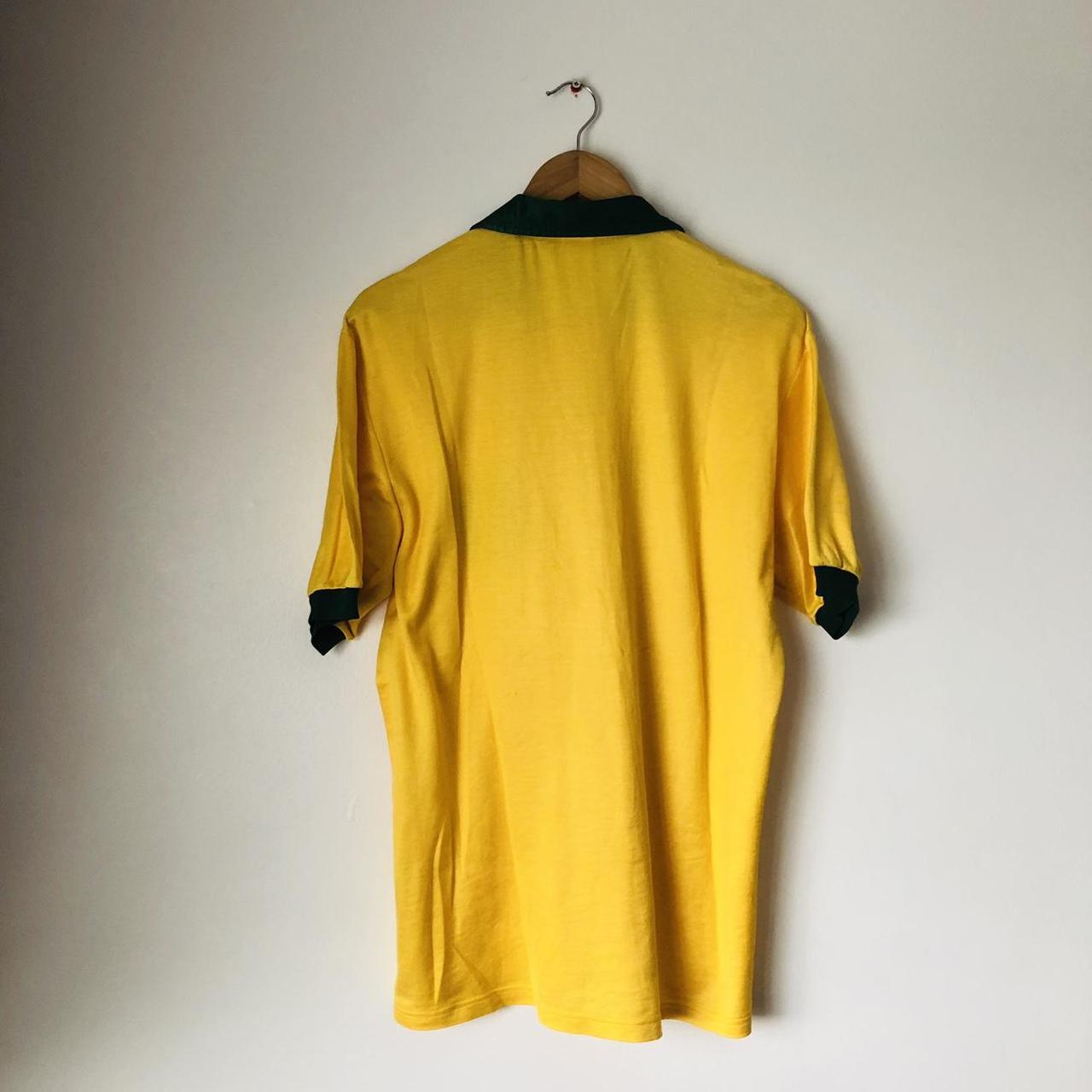 Brazil 1988/91 Yellow Home Football Shirt (M/L)