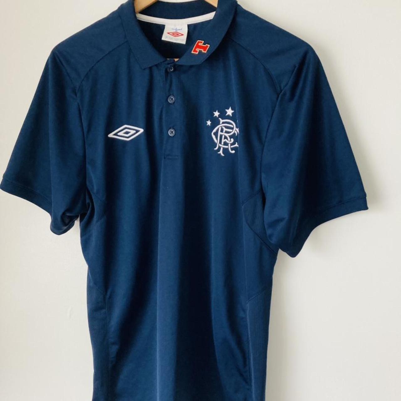 Rangers Navy Casual Polo Shirt (L)
