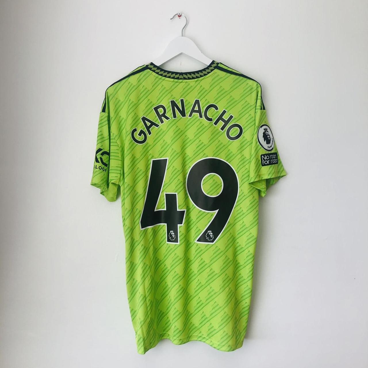 Manchester United 2022/2023 Neon Third Football Shirt (XL)