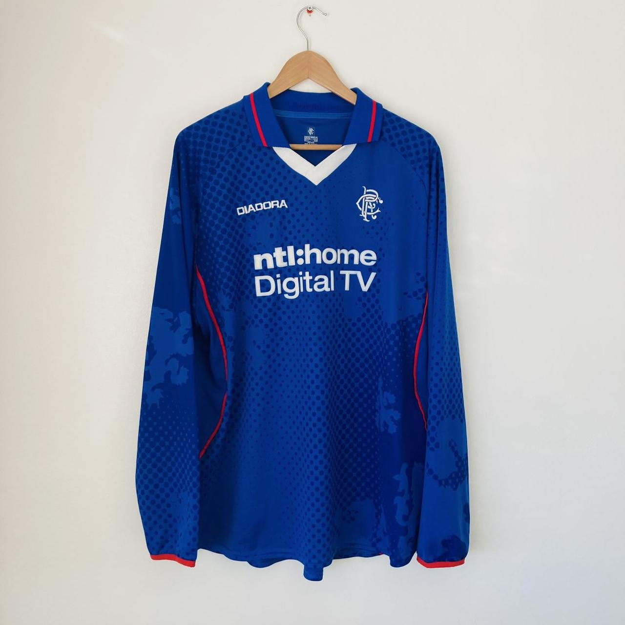 Rangers 2002/2003 Blue Home Football Shirt (XXL)