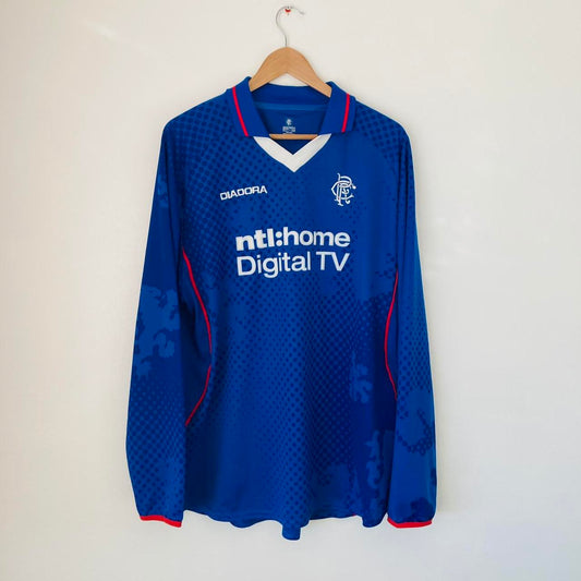 Rangers 2002/2003 Blue Home Football Shirt (XXL)