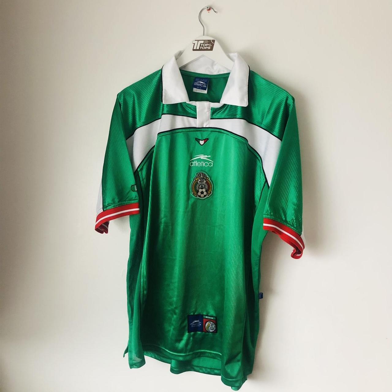 Mexico 2000/2001 Green Home Football Shirt (XL)