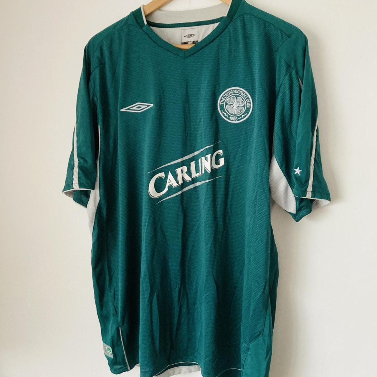 Celtic 2004/2005 Teal Away Football Shirt (XXL)
