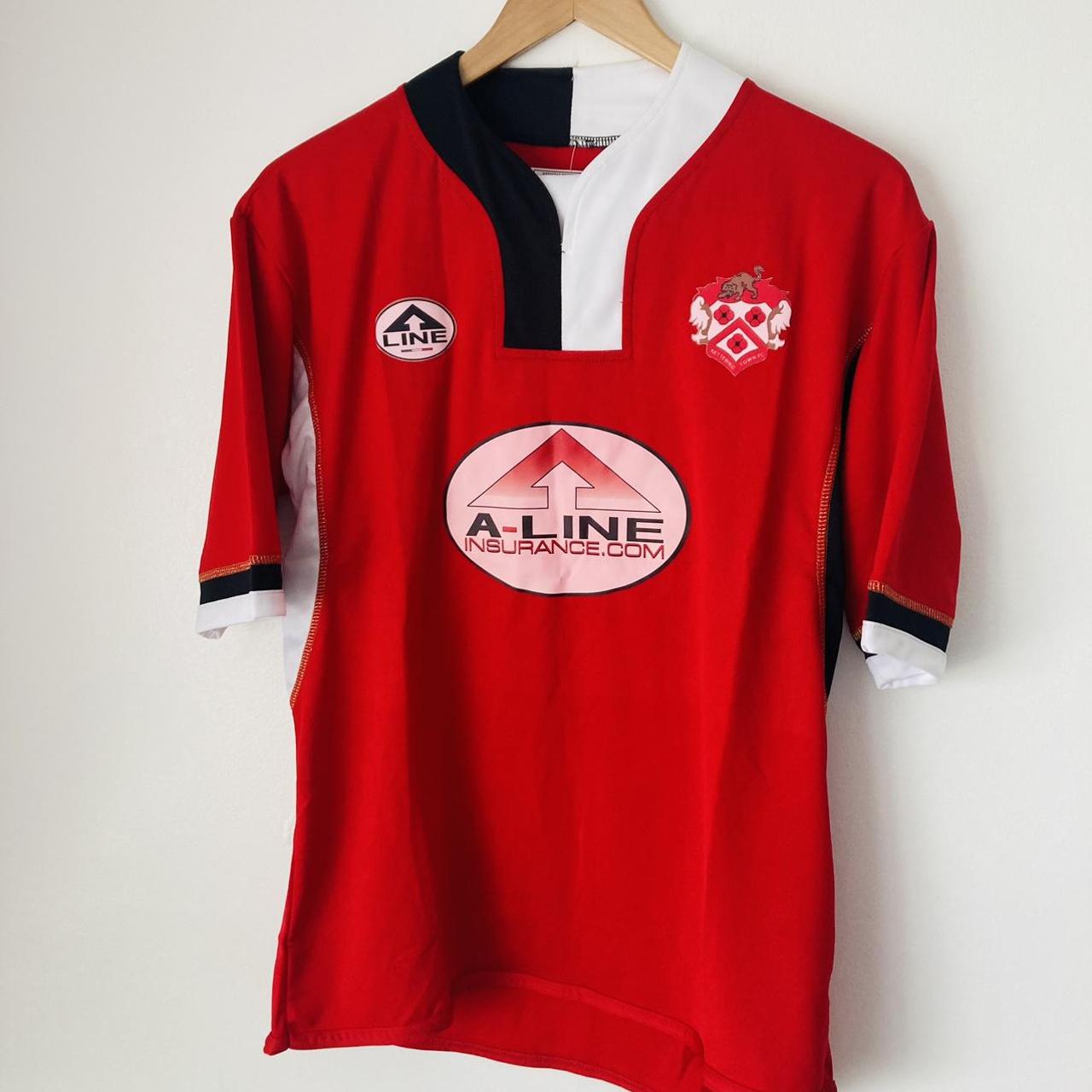 Kettering Town 2005/2006 Red Home Football Shirt (M)