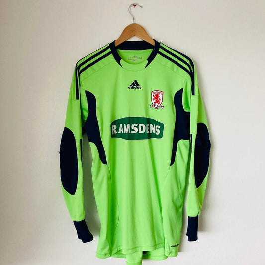 Middlesbrough 2013/2014 Green Goalkeeper Football Shirt (M)