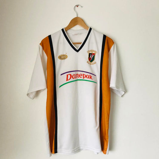 Glentoran 2002/2003 White Away Football Shirt (L)