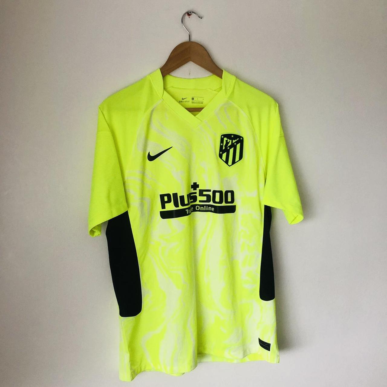 Atletico Madrid 2020/2021 Neon Third Football Shirt (L)