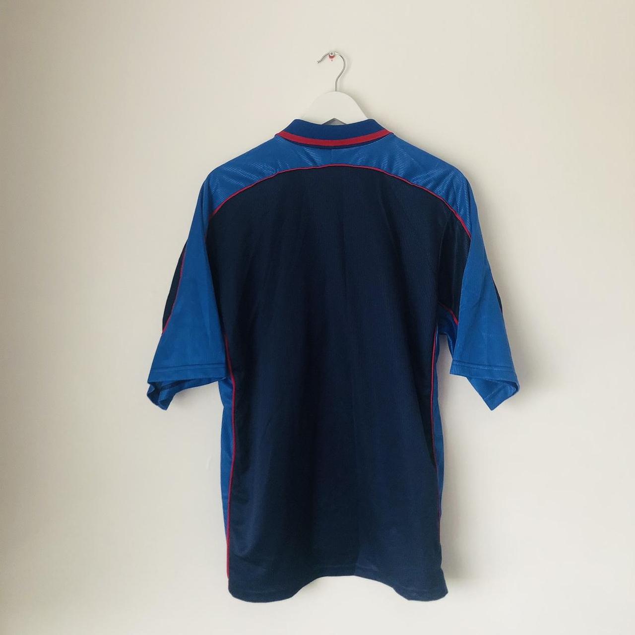 Swindon Town 1999/2000 Blue Away Football Shirt (M)