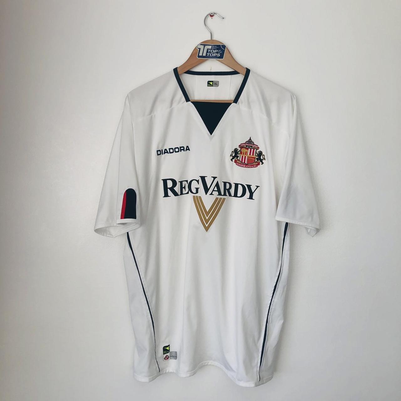 Sunderland 2004/2005 White Away Football Shirt (XL)