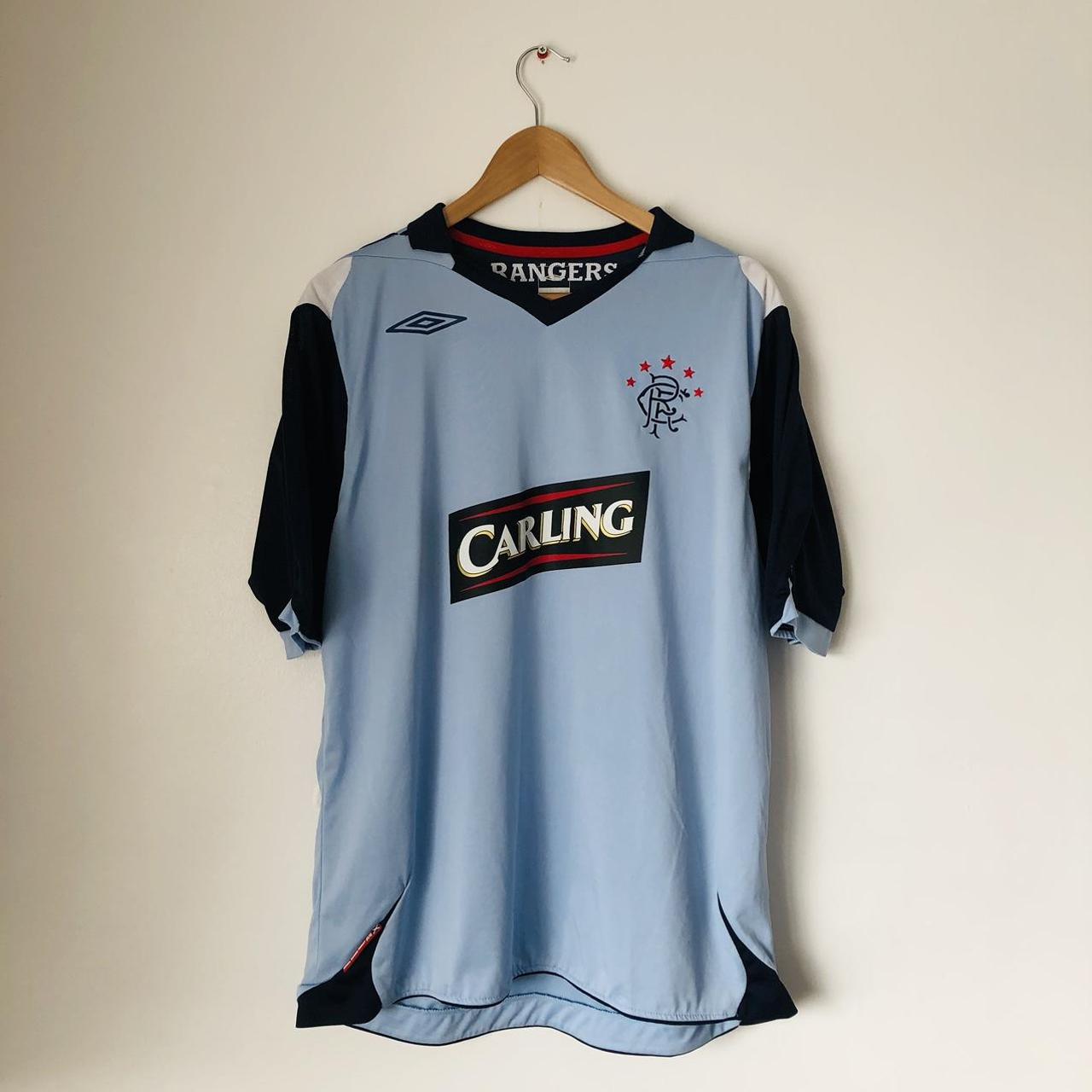 Rangers 2006/2007 Blue Third Football Shirt (XL)