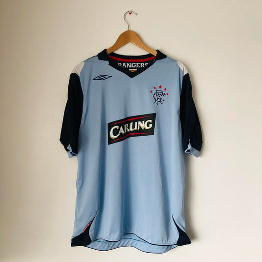 Rangers 2006/2007 Blue Third Football Shirt (XL)