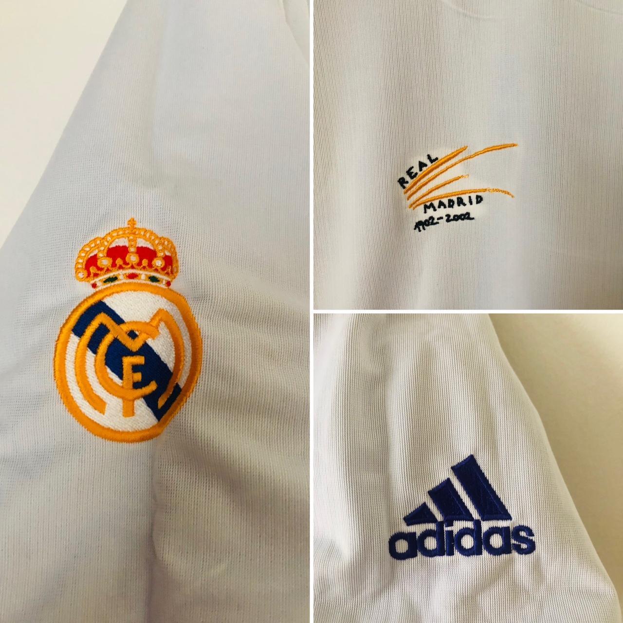 Real Madrid 2002/2003 Navy Third Football Shirt (M)