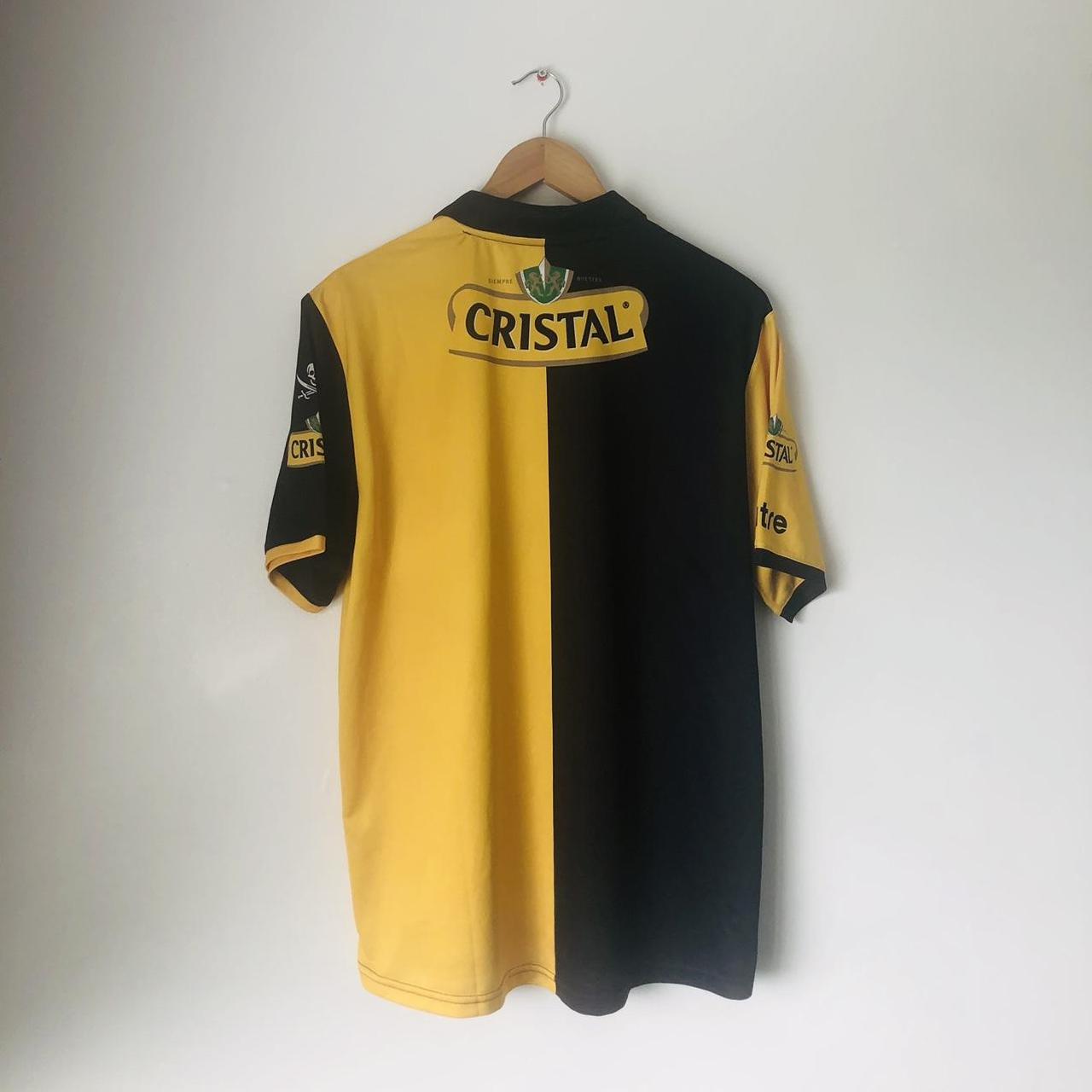 Coquimbo Unido 2011/2012 Yellow & Black Home Football Shirt (XL)